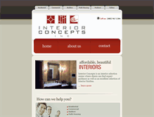 Tablet Screenshot of interiorconceptsaz.com